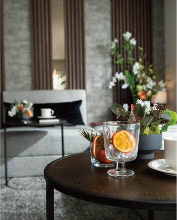 上質な邸宅仕様を体感できるモデルルーム。