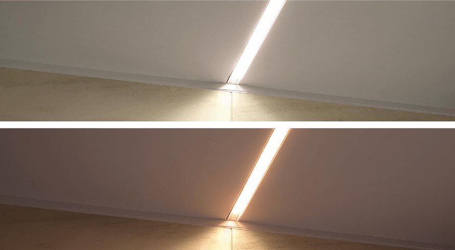 調色タイプフラットラインLED照明