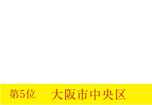 地区別価格上昇率の表